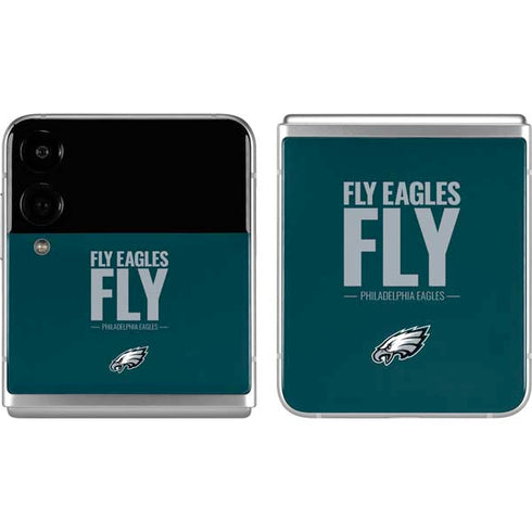 NFL Philadelphia Eagles Team Motto Galaxy Z Flip4 5G Skin